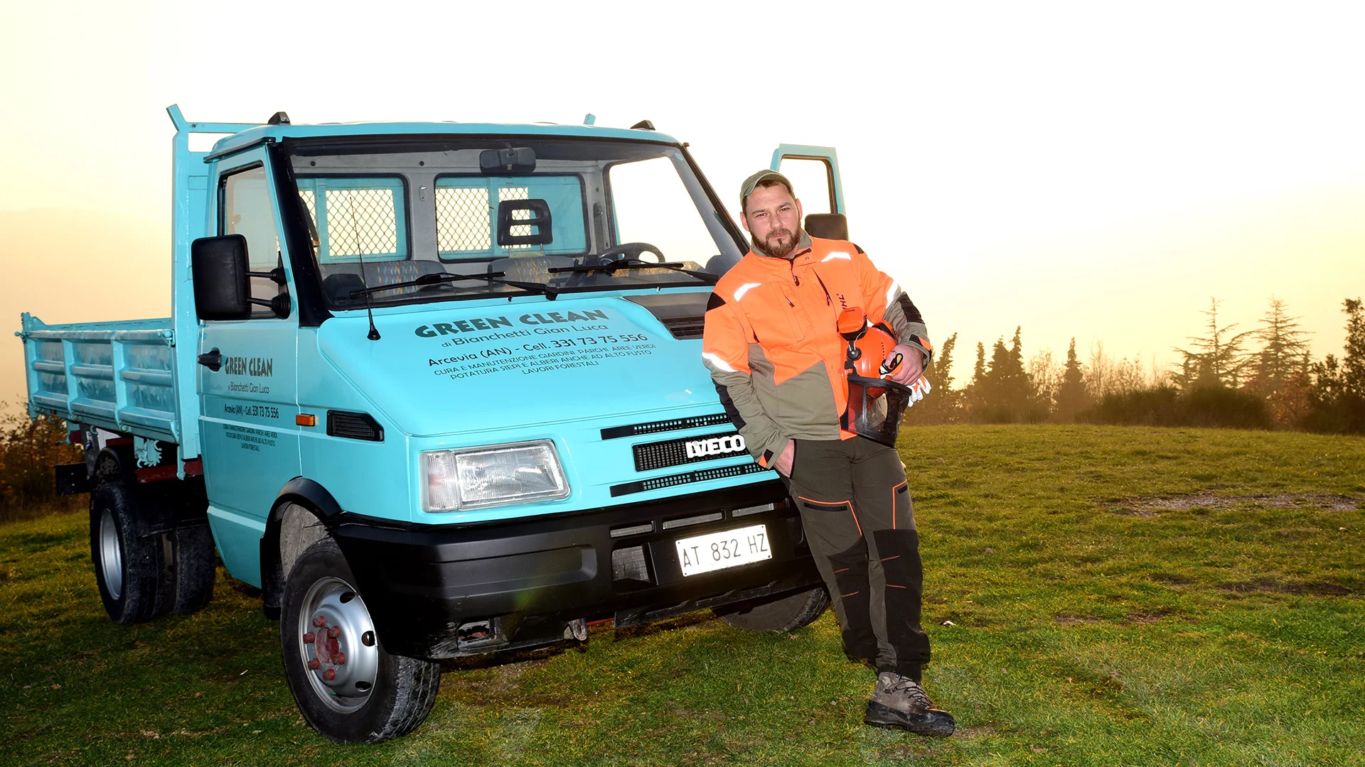 Prati in semina o a rotoli Cura e manutenzione, potatura e lavori forestali GREEN CLEAN di Bianchetti Gian Luca ad Arcevia